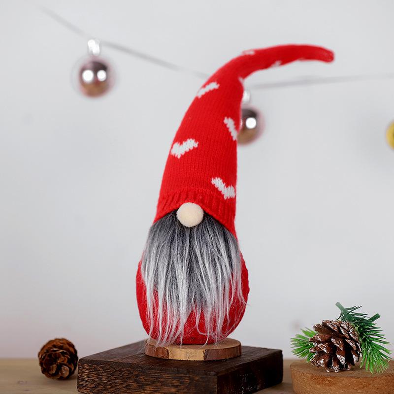 Valentine s Day Faceless Rudolph Doll Decoration Gift