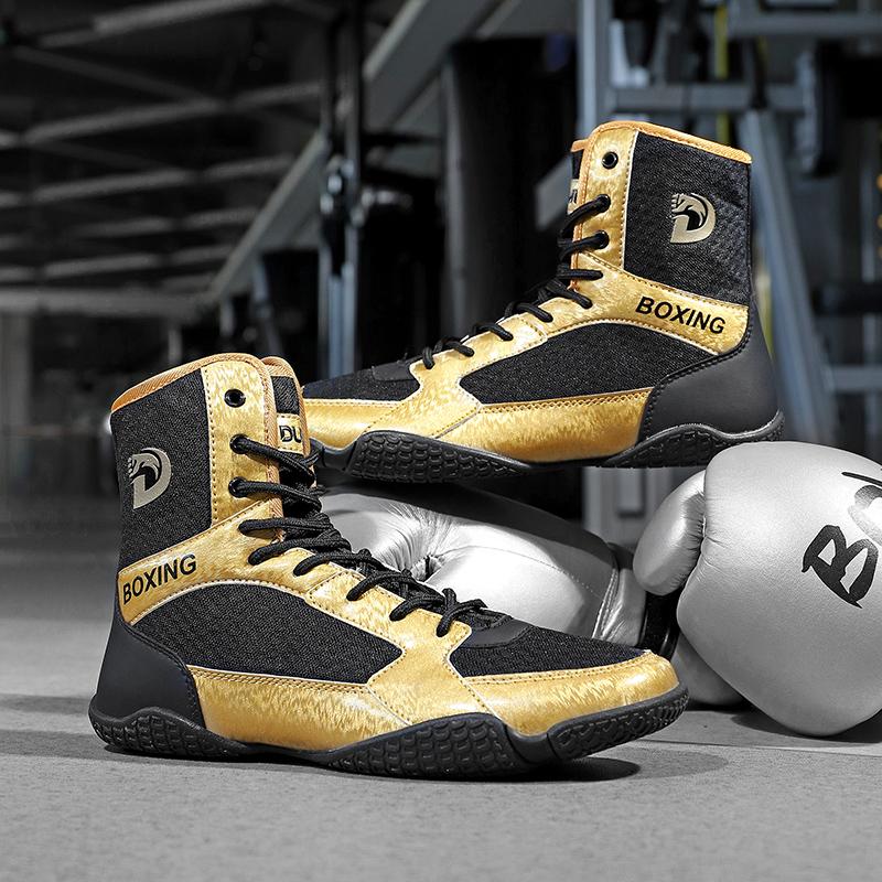 Pantofi de Box Profesionali Bărbați Pantofi de Box pentru Exerciții Fizice Bărbați Respirabilitate Încălțăminte de Lupte