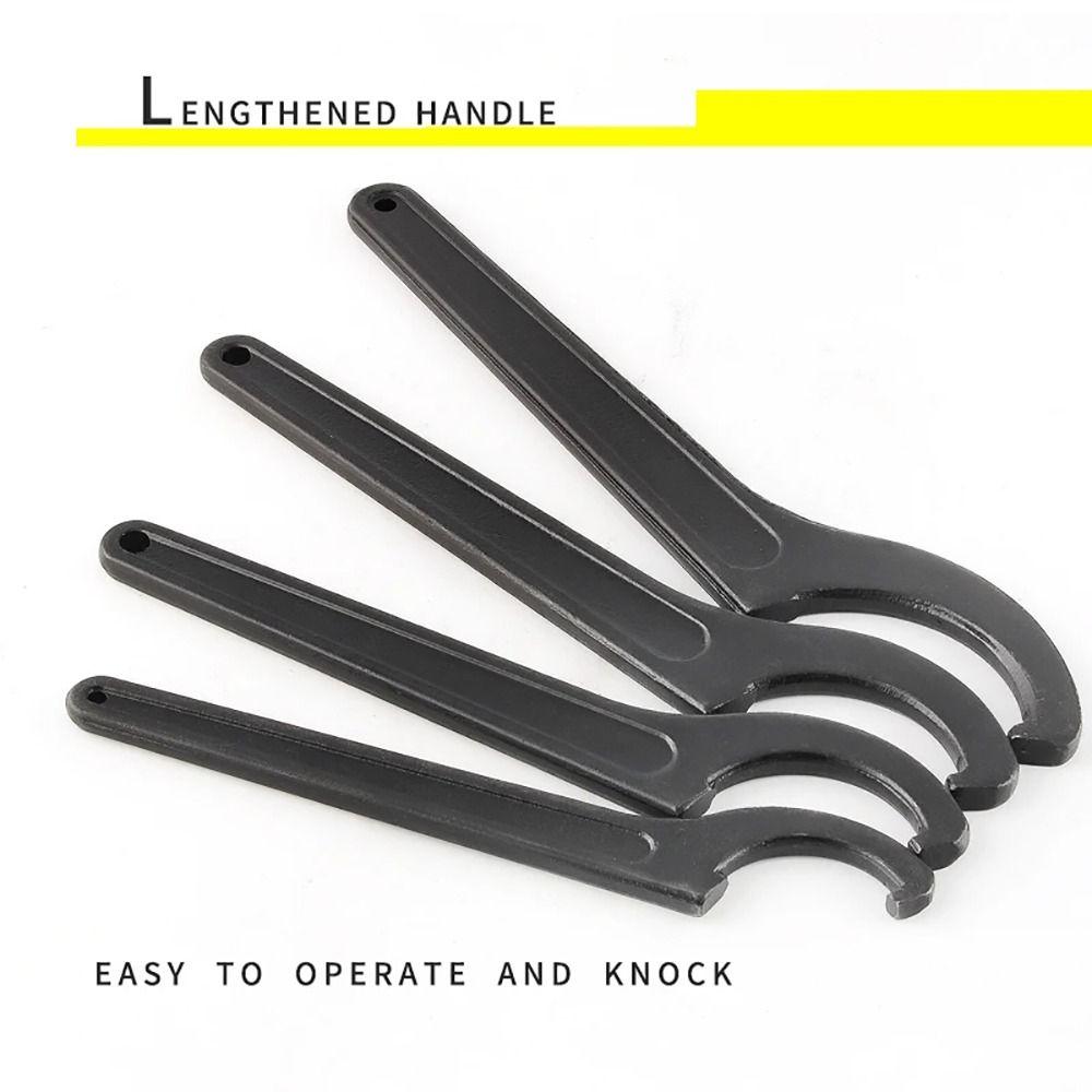 1Pcs Steel Coil Wrench Universal C Spanner New Spiral Spanner Tool  Motorcycle Bike Absorber Shock