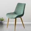 Solid Stretch Curved Backrest Curved Chair Covers Dining Classic Fabric Kitchen Hotel Household Chair Cover Chairs Slipcovers