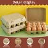 20/30 Pcs Egg Storage Box 3x4 Style Paper Pulp Empty Egg Cartons Reusable Cardboard Egg Cartons Multi-purpose Organizer for Home