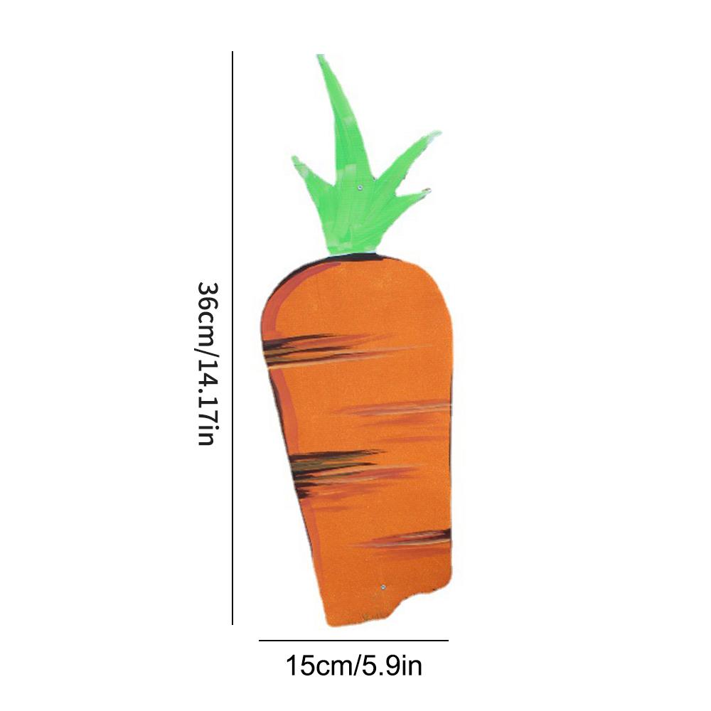 

1 шт. пасхальные украшения морковные украшения для вечеринки подключаемые реквизиты игрушечные украшения садовые украшения