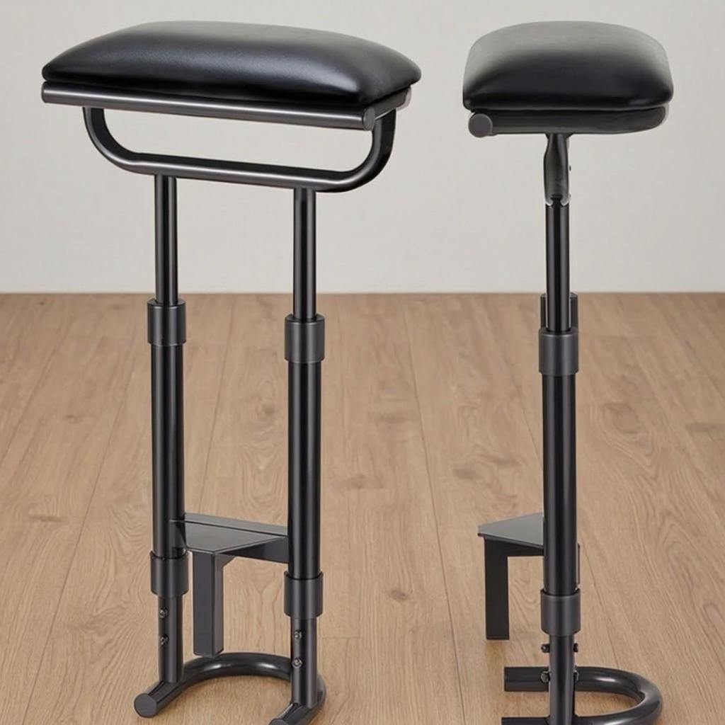 Golf Seat with Telescoping Frame Adjustable Stool Compact for Golfers