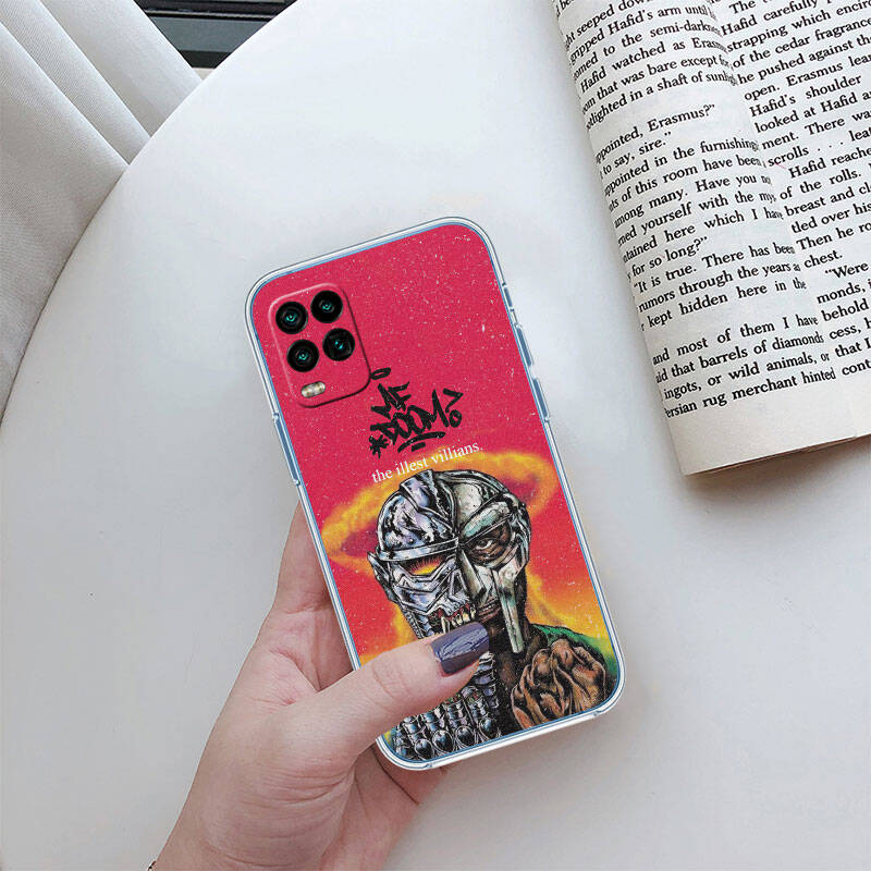 MH89 MF DOOM Case for Motorola E7 G6 G7 G8 G9 Plus Power Play G10 G20 G04 E30 E40 E22 E20 E13 E15 G22 G23 G05 G75 G35 G55
