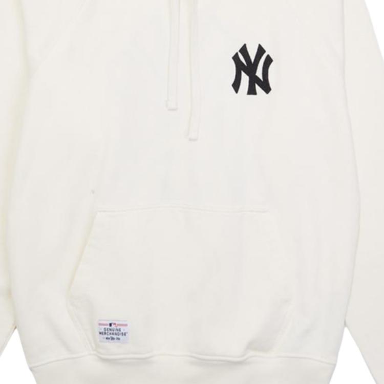 New Era Mikiny Unisex Bílé S Kapucí (Nerozebíratelné) Střední 14860813
