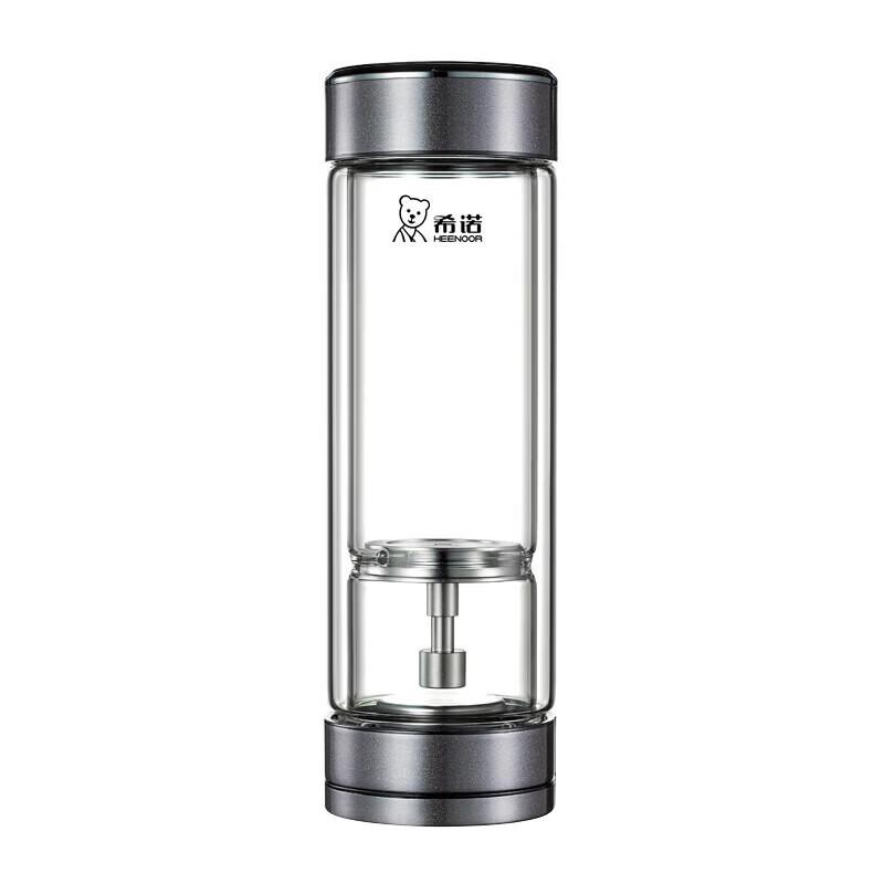 Heenoor Double-Layer Magnetic Tea Infuser Glass Bottle