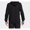 Adidas Originals Trefoil Sporty Knit Hooded Jacket Men Outerwear Black DU0364
