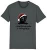 FLATCOATED RETRIEVER Christmas Dog T-Shirt Adults Kids Woof Wishes Tail Wags