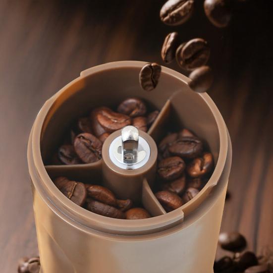 Elektrisk og Manuell Kaffekvern Bærbar Bønnemølle med Justerbar Grovhet Kompakt Espressomaskin Presis Manuell Bønneknuser