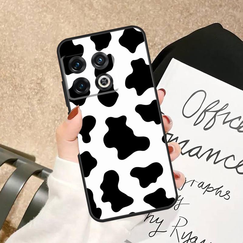 Cow Zebra Pattern Case For OnePlus 10 Pro 10T 8T 13T 15 13 12 11 15R 13R 12R Nord 5 CE 4 2 3 Lite N20 N30 Cover