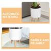  Adjustable Automatic Watering Flower Pot Plants Pots Pp Planter Indoor with Inlet