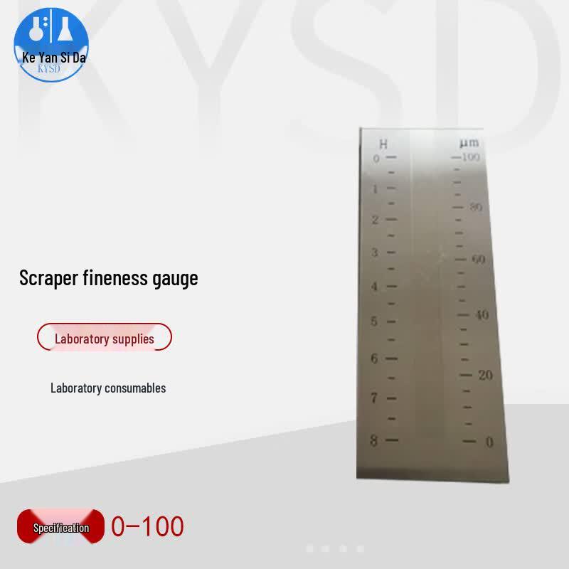 KYSD QXD-100 Scraper Fineness Gauge Single Groove