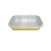 Zhishi Thickened Sealable Gold Aluminum Foil BBQ Container