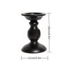 Iron Matte Black Metal Black Candlestick Holders Home Decorations Wedding Gift  Dining/Living Room