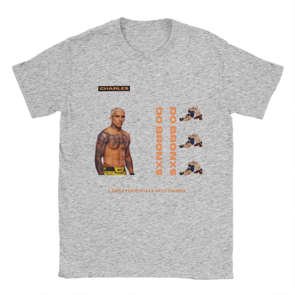 Unisex Oliveira Charles Do Bronx T Shirt  Pure Cotton Clothing Novelty Short Sleeve Crewneck Tees New Arrival TShirt