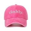 Adjustable daddy. Embroidery Caps Vintage Baseball Cap Fashion Sport Visors Cap  Father's Gift