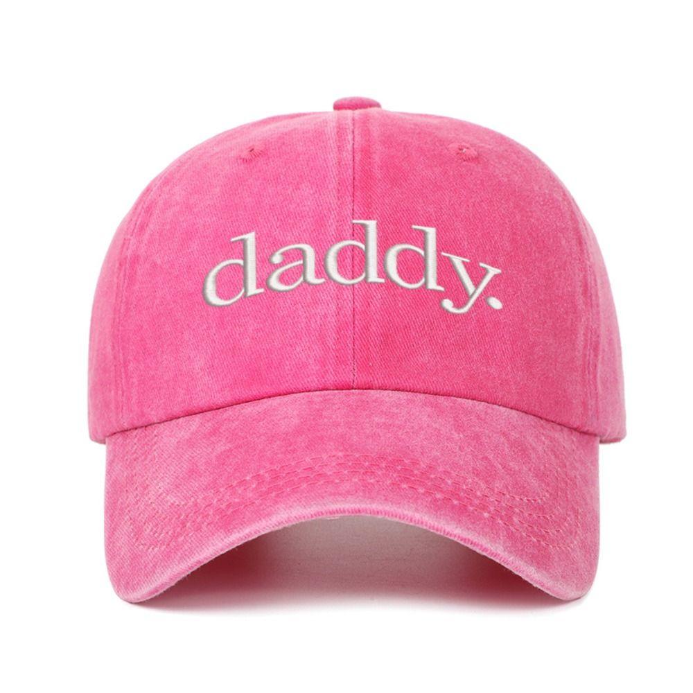 Adjustable daddy. Embroidery Caps Vintage Baseball Cap Fashion Sport Visors Cap  Father's Gift
