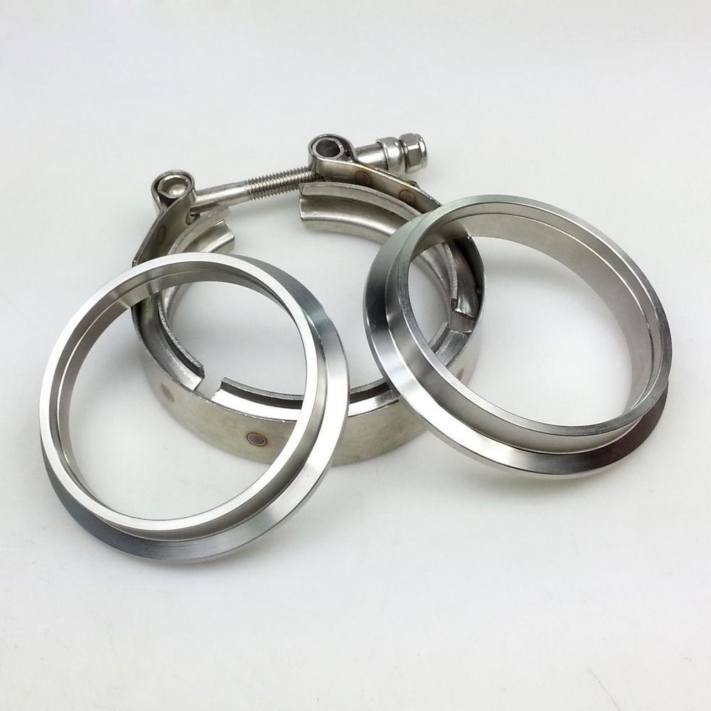 Universal For Exhaust Clamp and Flanges Kit 2.5 inch Stainless Steel