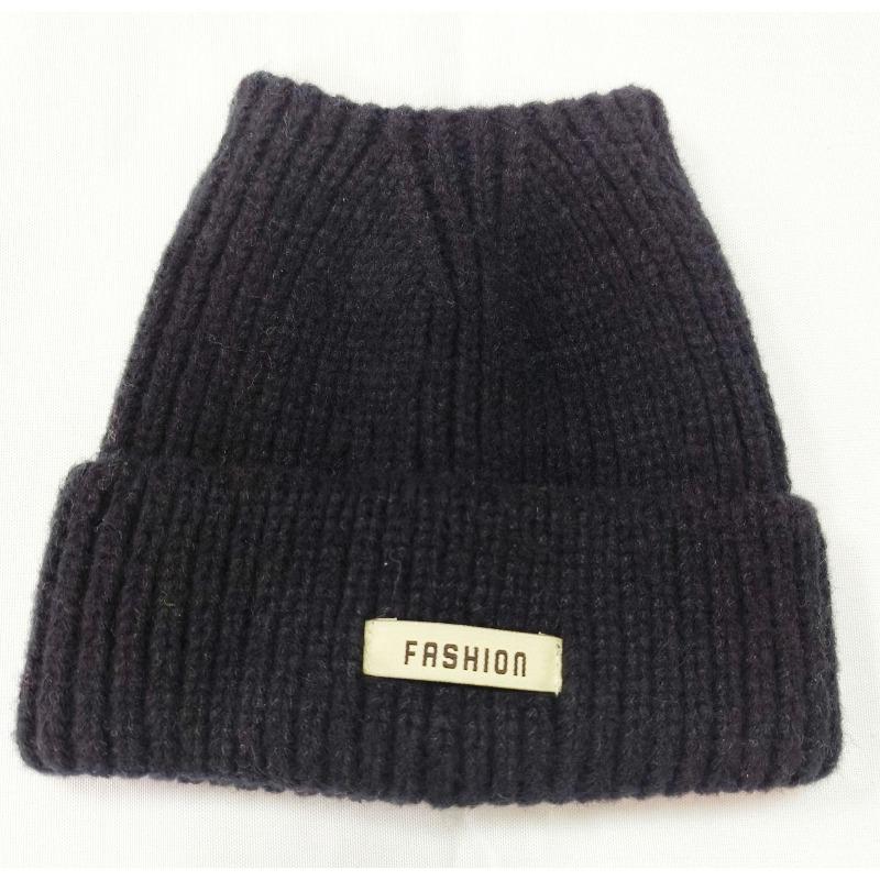 Korean-style Cat-ear Hat - Children's Size - Warm Woolen Hat for Autumn and Winter - Pure Color Knitted Hat - Sweet and Cool Style
