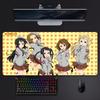 Süßes Musikalisch Anime Mio Akiyama KKOn Mauspads Mousepad Großes Gaming Lockedge Verdickt PC Tisch Schreibtischmatte