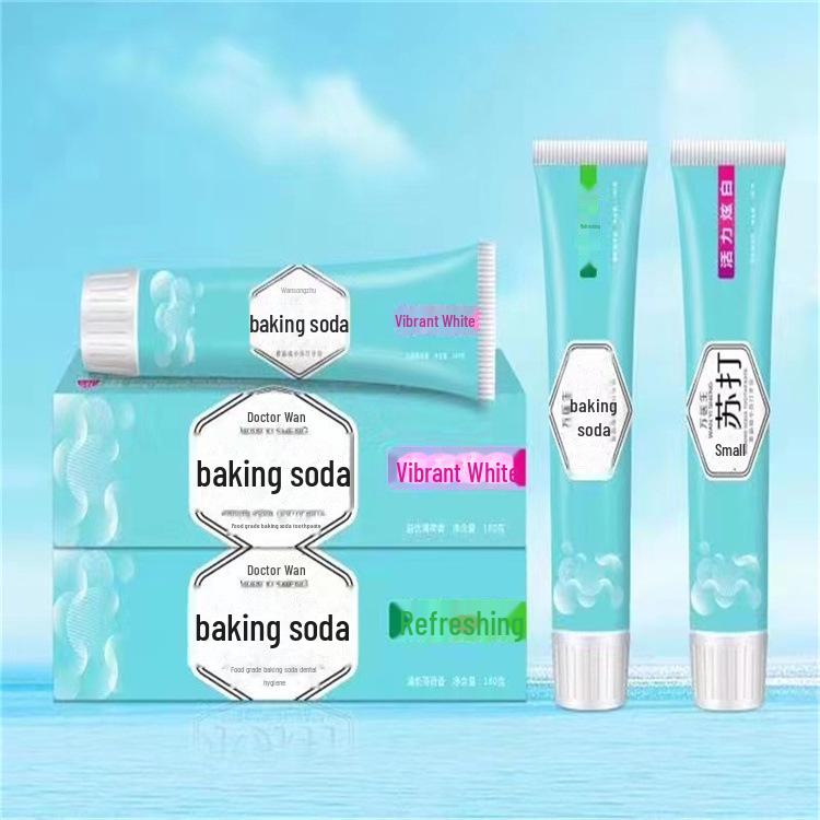 Wan Doctor 110g Mint Fresh Baking Soda Toothpaste for Whitening and Breath Care