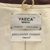 YAECA Light linen blend Chester coat M Brown WRITE Men's Used