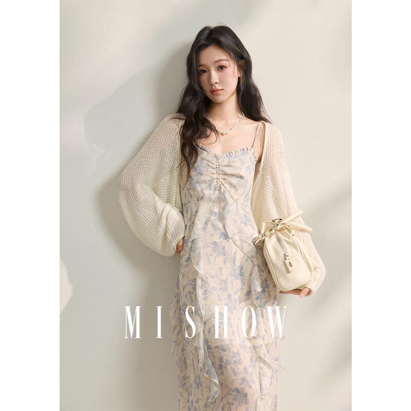 Hollow-Out Crochet Knit Cardigan One Size