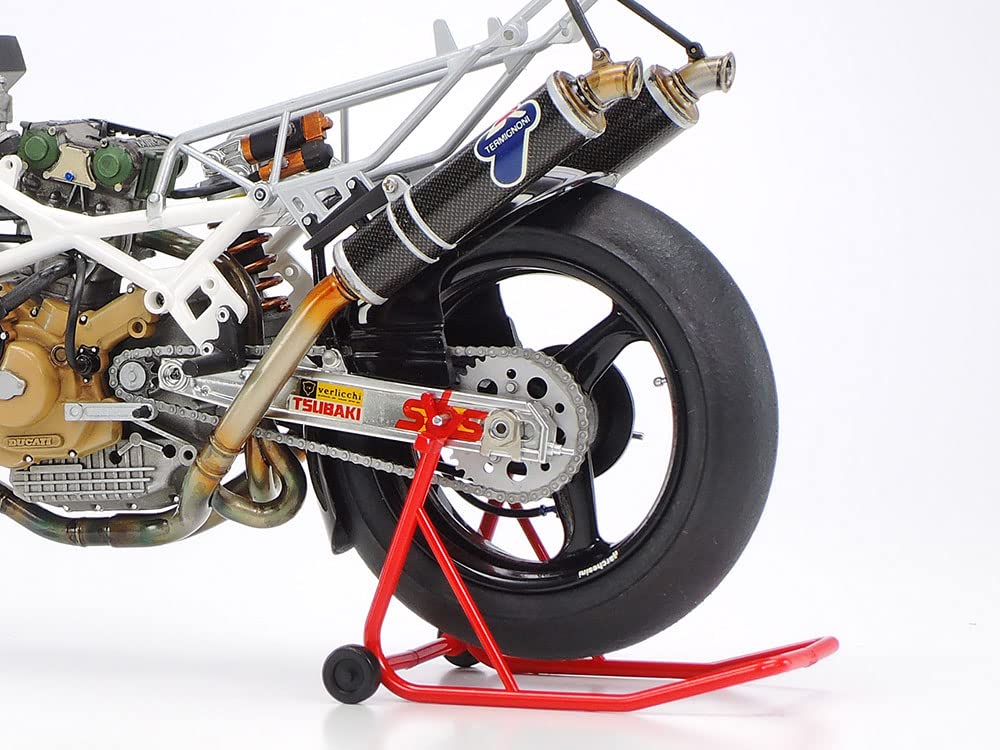 Série 63 de Motocicletas Tamiya Ducati 888 Superbike Racer Modelo de Plástico 14063 1/12 Nº