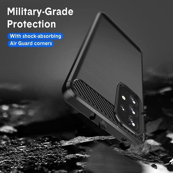 Coque de protection - PROSHOP - pour Samsung A53 5G - Silicone renforcé - Noir - Design élégant