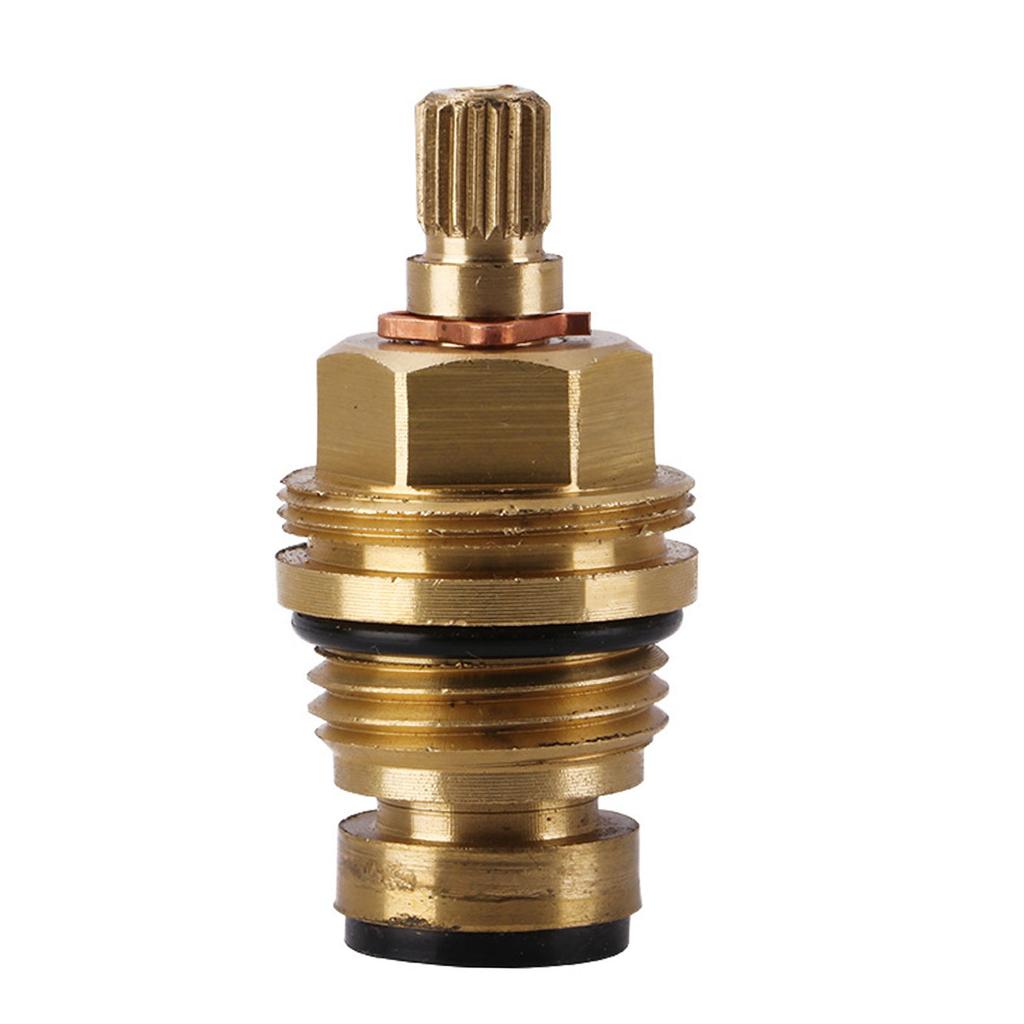Brass Slow Opening Spool Faucet Cartridge Valves Core Replacement Faucet Hot And Cold Water Spool Faucet Repair Parts