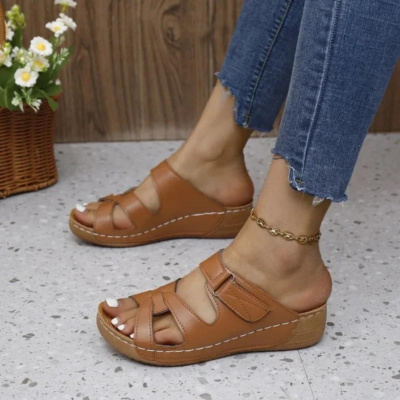 Модные летние туфли на платформе для женщин — фото 4