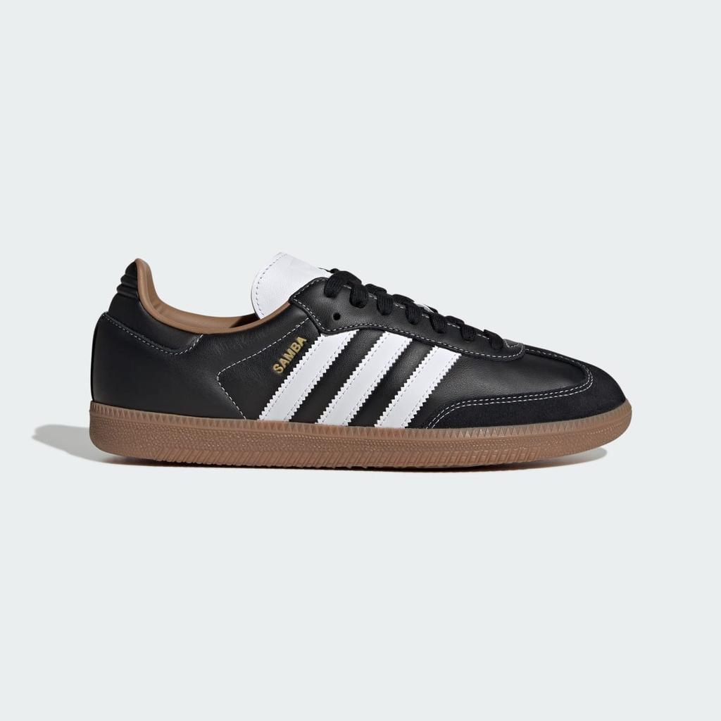 adidas SAMBA OG for ADAM ET ROPE HQ7257 Unisex Originals Sneakers Core Black / Cloud White / Timber