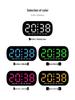 LED Digital Clock: Multi-function Alarm with Date & Dual Alarms - Model 5507