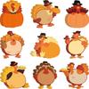 Fancy Land Turkey Cutouts 54 Pcs Fall Thanksgiving Decorations Holiday School Party Classroom Bulletin Board Decor