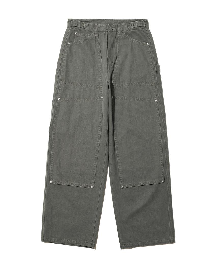 BIG UNION Solid Carpenter Pants / Olive