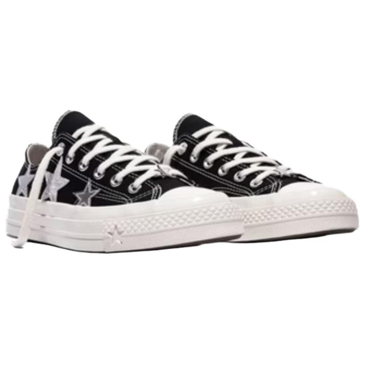 Converse Chuck 70 X Star Print Low Top Canvas Sneakers Unisex sneakers Black A24220C