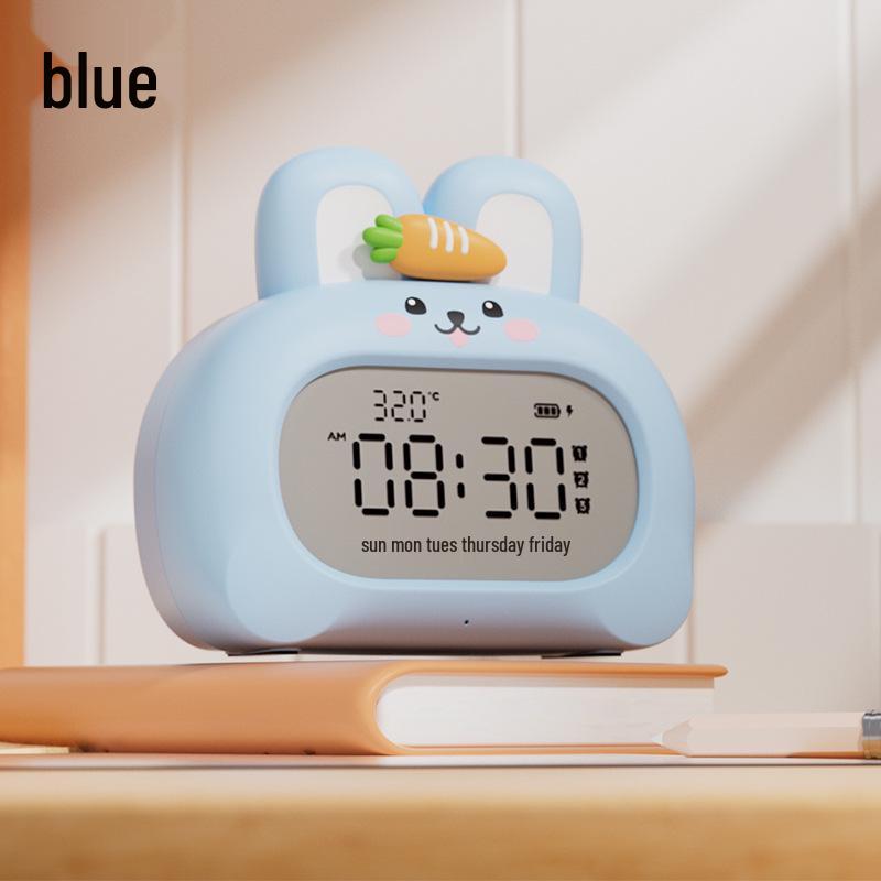 Smart Alarm Clock 2026: Rechargeable Voice-Activated Wake-Up Tool for Students