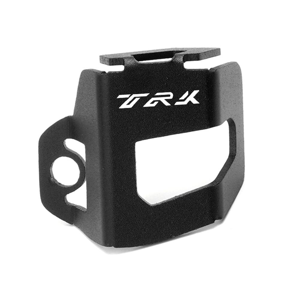 CNC Motorcycle Rear Brake Fluid Tank Reservoir Guard Cover Oil Cap Protector For Benelli TRK 502 502X BJ500 Leoncino