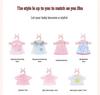 Mitu Baby Angela Dress-Up Doll - Cute Rabbit Plush Toy Gift for Children