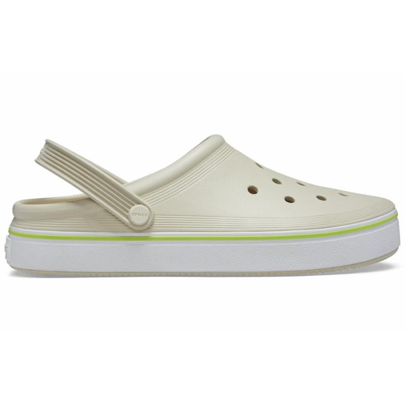 Crocs EVA Classic Clogs Sports Sandals Unisex Bone White