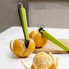 3Pcs Convenient Orange Peeler Multifunctional Citrus Skinning Tool Space Saving Kitchen Fruit Skin Remover for Daily Use