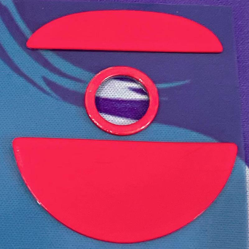 

1 комплект ножек для мыши, коньки, накладки для мыши Ajazz Aj199, наклейка противоскользящая as the picture