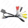 Zx Scheme 4G Card Slot AV Cable: 20-Pin RCA Output for Car Audio/Video