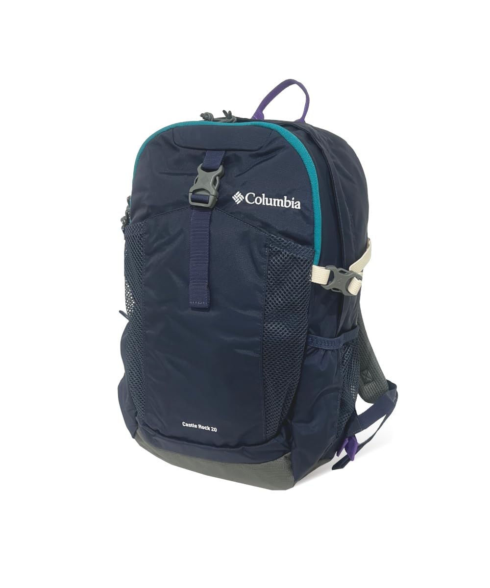

Castle Rock 20L Backpack II with Rain Cover Rucksack PU8663 Collegiate [Columbia] (464 Navy)