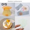 Flexible Fondant Mold Non-stick Useful Cake Pastry Decoration DIY Dessert Making Mold