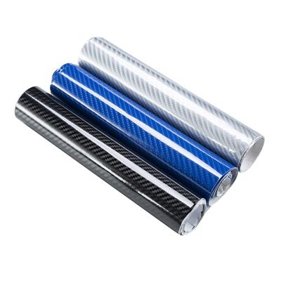 20/30/50/60x152cm Gloss 5D Carbon Fiber Vinyl Film Roll Wrap Film Waterproof DIY Decoration Car Motorcycle Stickers