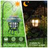 Fast Charging USB Rechargeable Camping Lantern Iron Solar LED Lamp for Family Travel, Tent Sleep and Night Walk with IP65