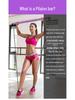 Multifunctional Pilates Bar: Home Fitness Yoga Equipment with Resistance Band for Elastic Exercise & Butt Lift