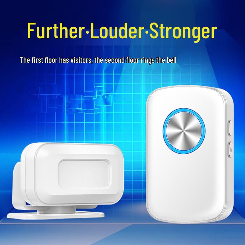 Wireless Visitor Welcome Sensor Doorbell Alarm