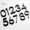 Modern 3D House Numbers Heavy Duty Rust-proof Simple Installation Modern House Address Numbers for Outside Home Front Door